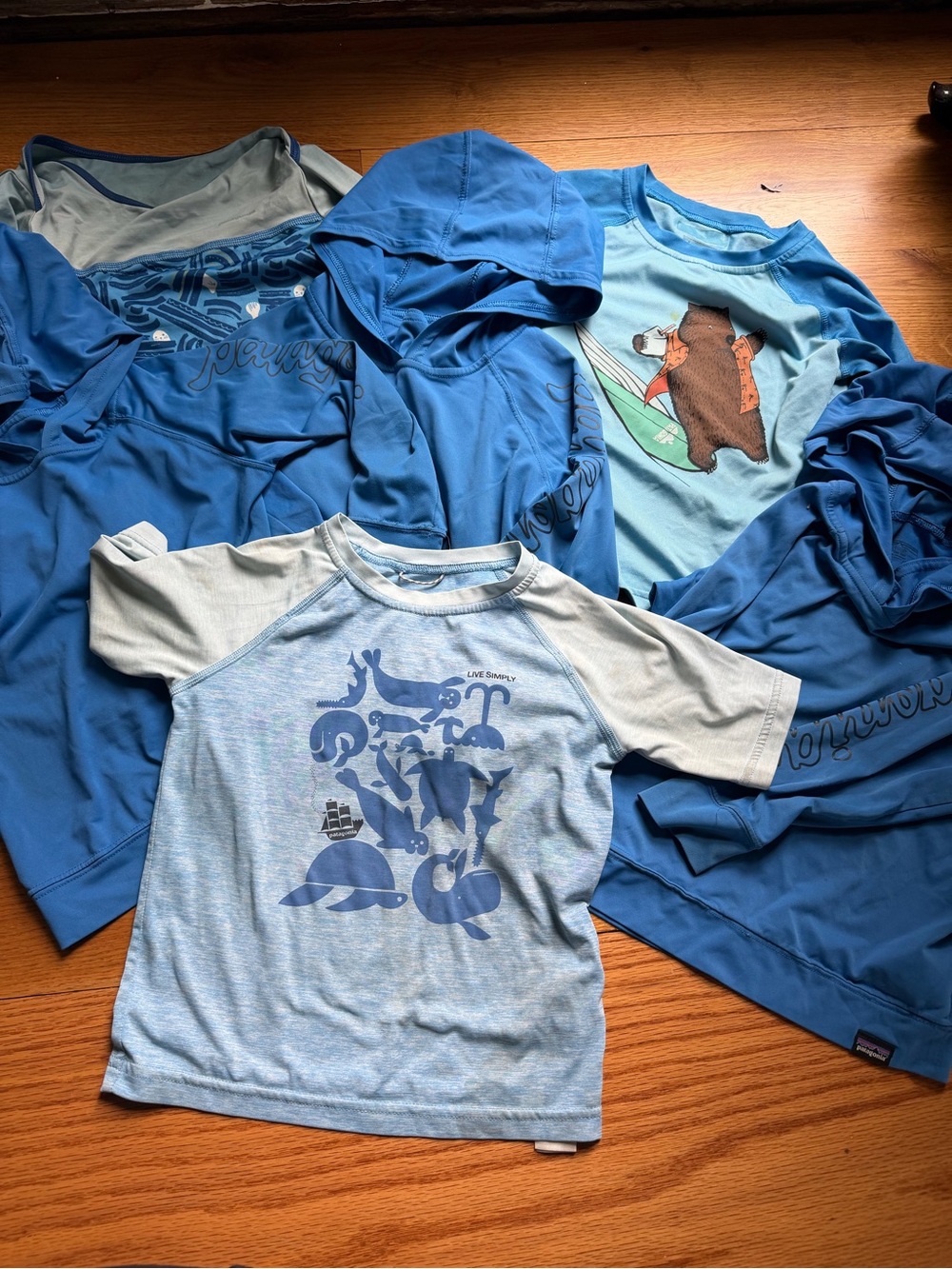 Patagonia 4T Cool Cap Kids' bundle x6 💙 🌊 ☀️